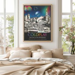coldplay concert tour music of the spheres july 07 08 11 12 2025 toronto rogers stadium tonight in toronto setlist canvas poster 4