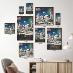 coldplay concert tour music of the spheres july 07 08 11 12 2025 toronto rogers stadium tonight in toronto setlist canvas poster 6