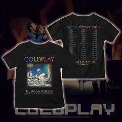 coldplay music of the spheres kids concert tee january 09 11 13 14 2025 abu dhabi zayed sports city show tonight in abu dhabi kid shirt