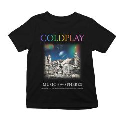 coldplay music of the spheres kids concert tee january 09 11 13 14 2025 abu dhabi zayed sports city show tonight in abu dhabi kid shirt1