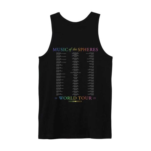 coldplay music of the spheres tour unisex tanktop january 09 11 13 14 2025 abu dhabi zayed sports city show tonight in abu dhabi concert tank 2