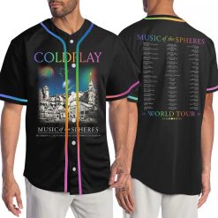 coldplay music of the spheres world tour baseball jersey january 09 11 13 14 2025 tonight in abu dhabi concert zayed sports city stadium 4