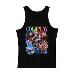 maglietta vintage coldplay music of the spheres tour unisex tanktop 2025 tonight in 2025 band photo cities dates concert tank 1