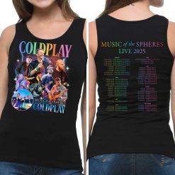 maglietta vintage coldplay music of the spheres tour unisex tanktop 2025 tonight in 2025 band photo cities dates concert tank 3