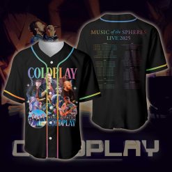 maglietta vintage coldplay music of the spheres world tour baseball jersey 2025 band photo cities dates tonight in 2025 limited edition