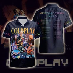 maglietta vintage coldplay music of the spheres world tour hawaiian shirt 2025 band photo cities dates tonight in 2025 premium aloha shirt