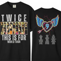 Comfort Colors Twice This Is For World Tour K Pop Graphic T Shirt Official Band Merchandise - Thundermerch.com