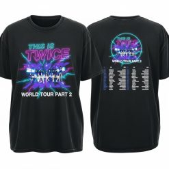 Official Twice World Tour Part 2 Vintage Wash K Pop Concert T Shirt Fan Merchandise Apparel - Thundermerch.com