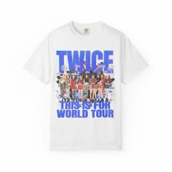 Twice K Pop Group World Tour Graphic T Shirt Official Fan Merchandise Apparel - Thundermerch.com