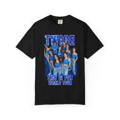 Twice K Pop This Is For World Tour Black Comfort Colors T Shirt Official Fan Merch Apparel - Thundermerch.com