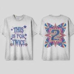Vintage Acid Wash This Is For Twice K Pop Graphic T Shirt Distressed Retro Fan Tee - Thundermerch.com